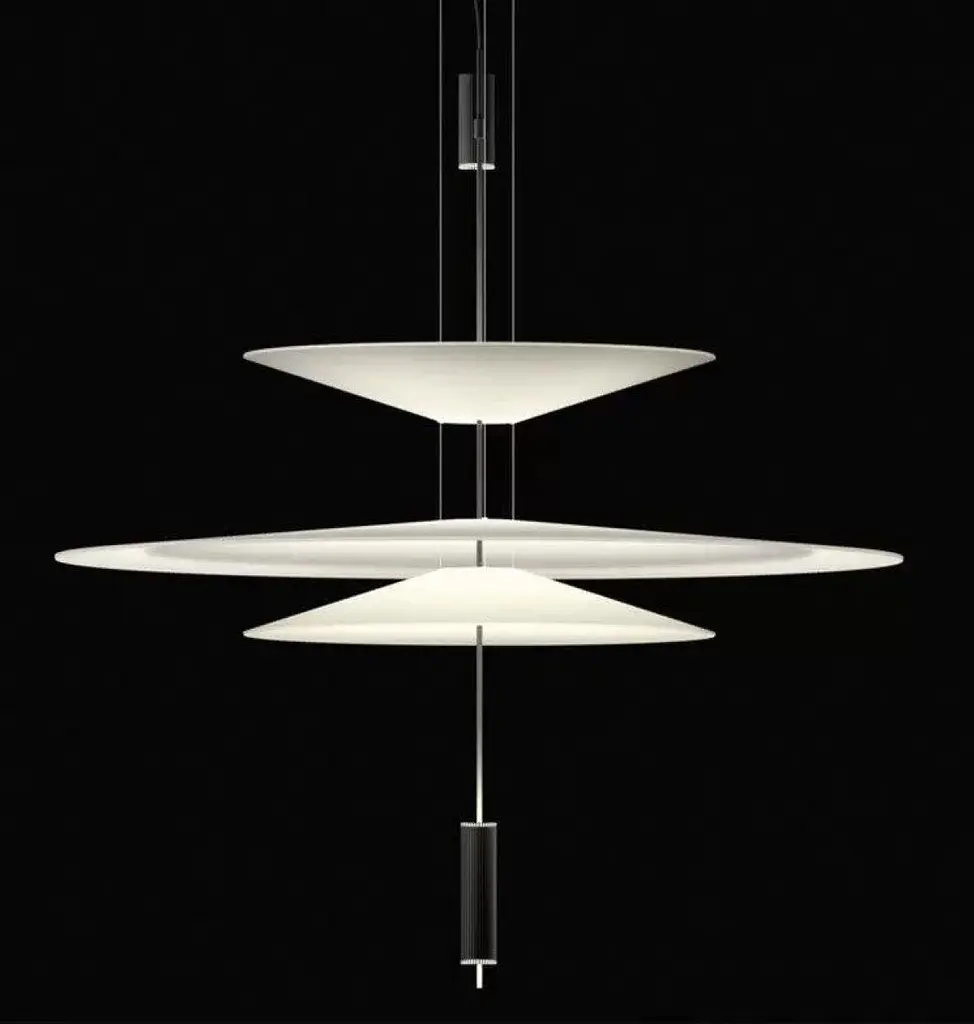 Светильник подвесной KLOODI DECO PE-AURA700 13W 3K WH/BK - фото 2