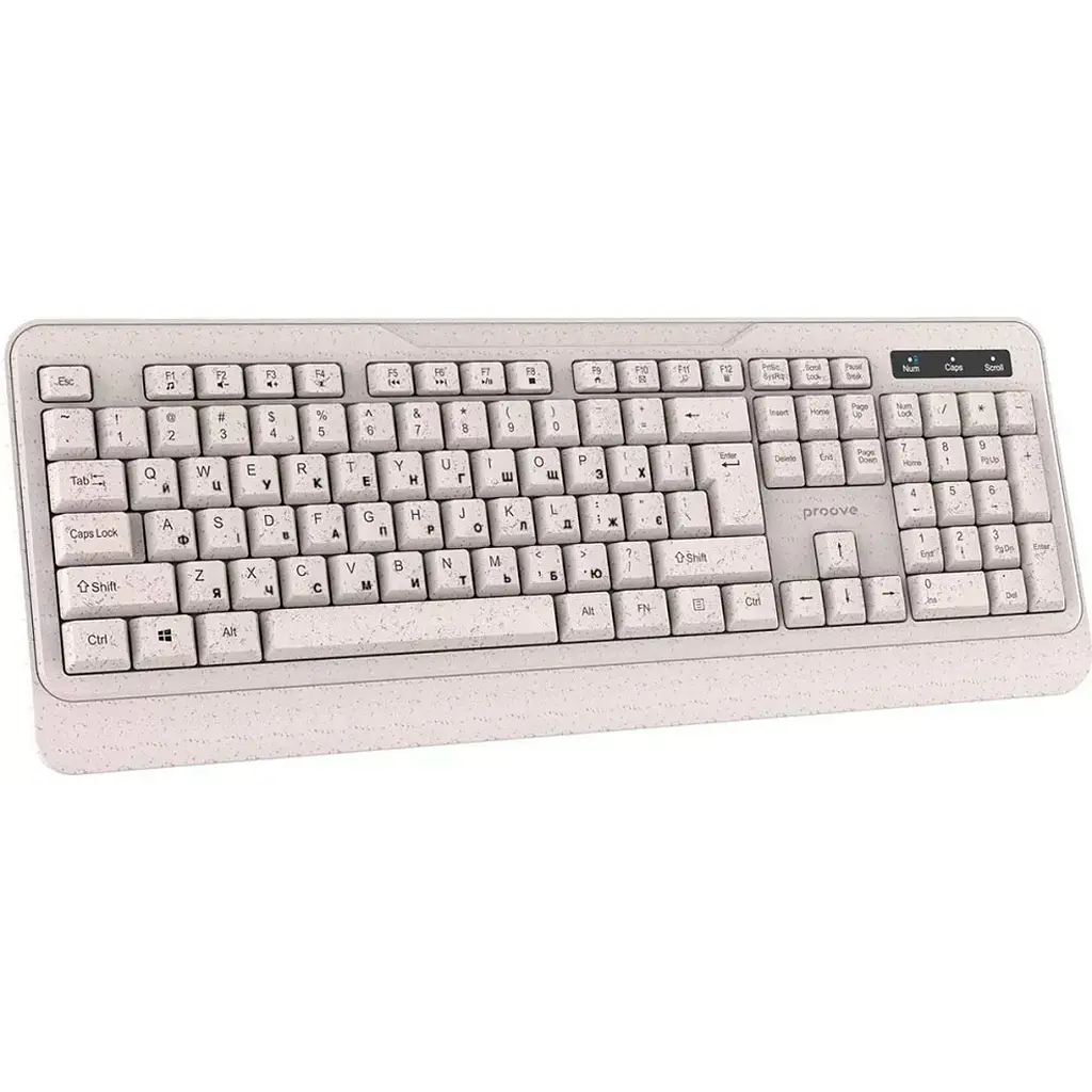 Комплект (клавиатура + мышь) Proove Harmless Beige (KMHR00003002) [118670] - фото 3