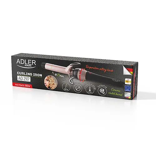 Плойка-локон Adler AD 2117 25 мм - фото 9
