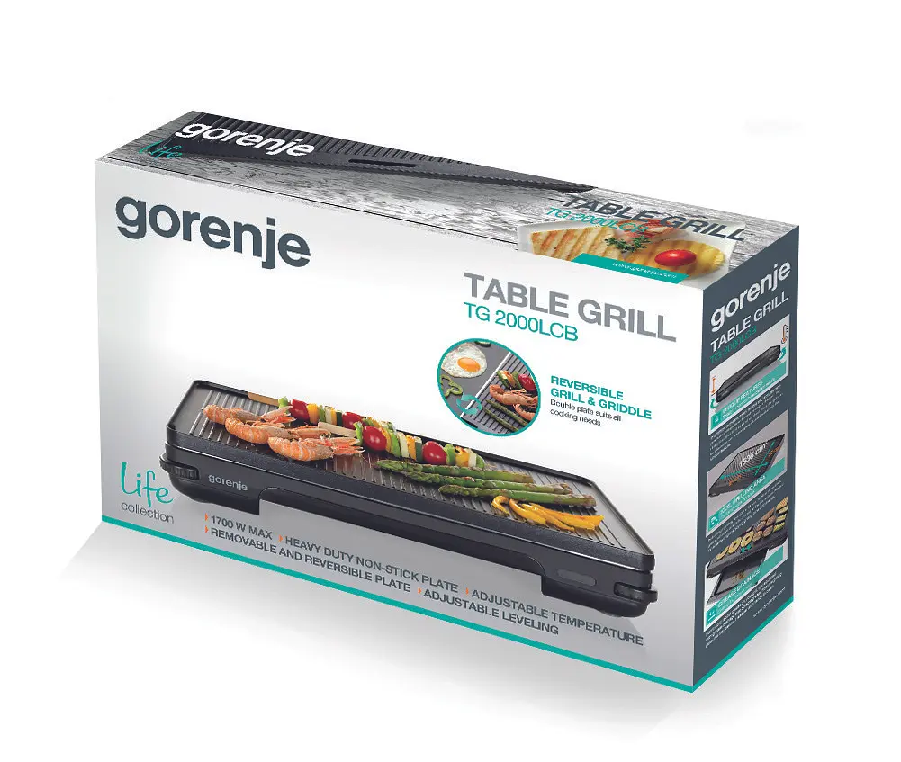 Контактний гриль Gorenje TG2000LCB (TG2000LCB) - фото 4