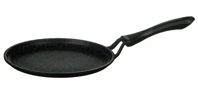 Сковорода для блинов A-Plus 1484 Pizza pan блинная с гранитным покрытием 20 cм - фото 2