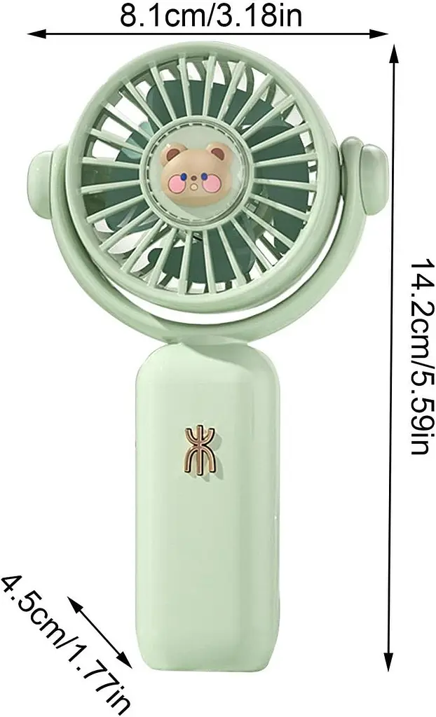 Ручний вентилятор USB 500 мА - фото 5