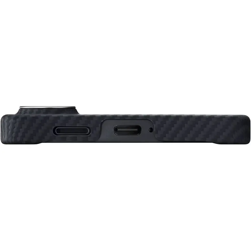 Чохол Pitaka Edge Case Aaron Button 600D Twill для Samsung Galaxy S26 Plus Black/Grey (KS2601S) - фото 8