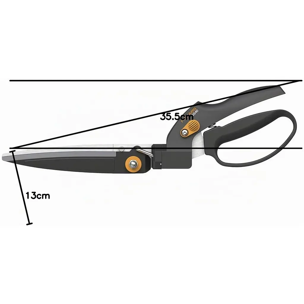 Ножиці для трави Fiskars SmartFit GS40 (1023632) - фото 2