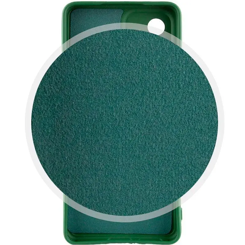 Чохол Epic Lakshmi Full Camera Silicone Cover для Xiaomi 13 Dark Green [86295] - фото 2