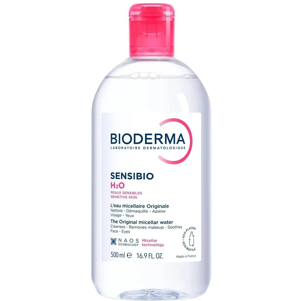 Набор: крем для лица Bioderma Sensibio DS+ Cream 40 мл + мицеллярный лосьон Bioderma Sensibio Н2О 500 мл - фото 4