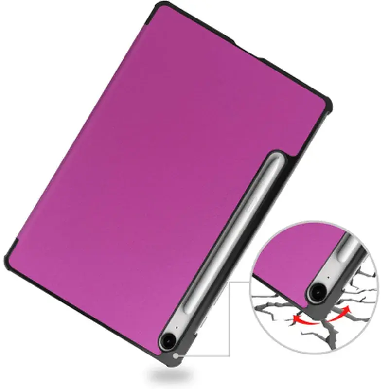 Чохол до планшета BeCover Smart Case Samsung Galaxy Tab S10 FE Plus (SM-X620/SM-X626) 13.1" Purple (713384) - фото 5