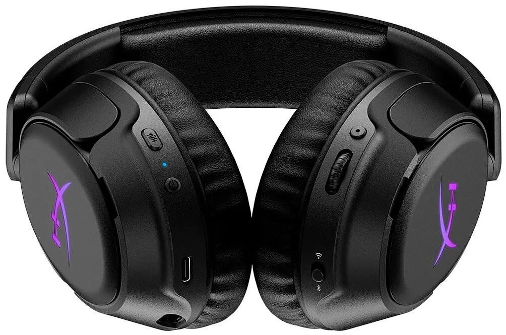 Ігрова гарнітура HyperX Cloud Flight 2 WL/USB-A/USB-C Black (B5VC4AA) - фото 4