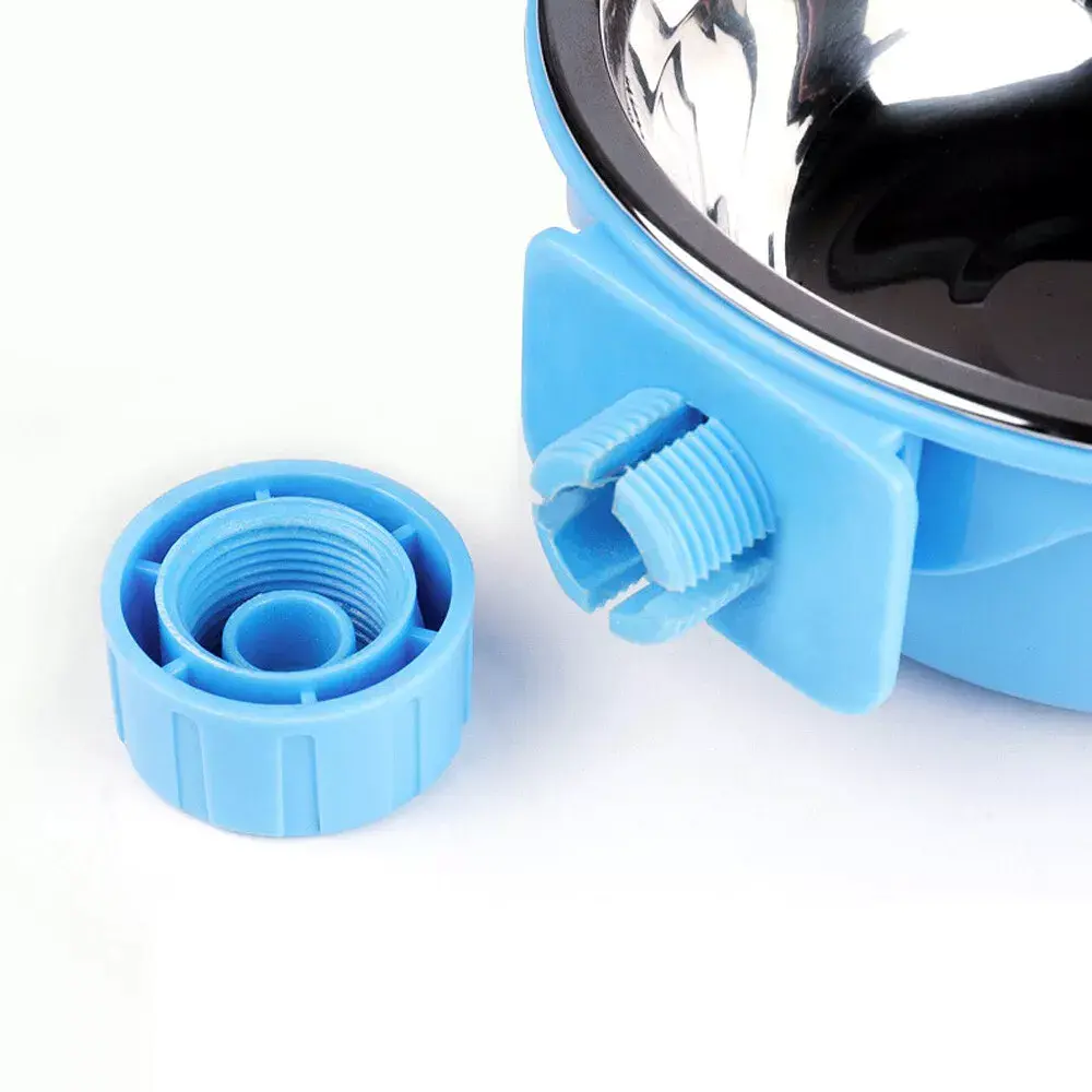 Миска з кріпленням до клітки/вольєру Derby Fixable Pet Bowl, M Блакитний - фото 3