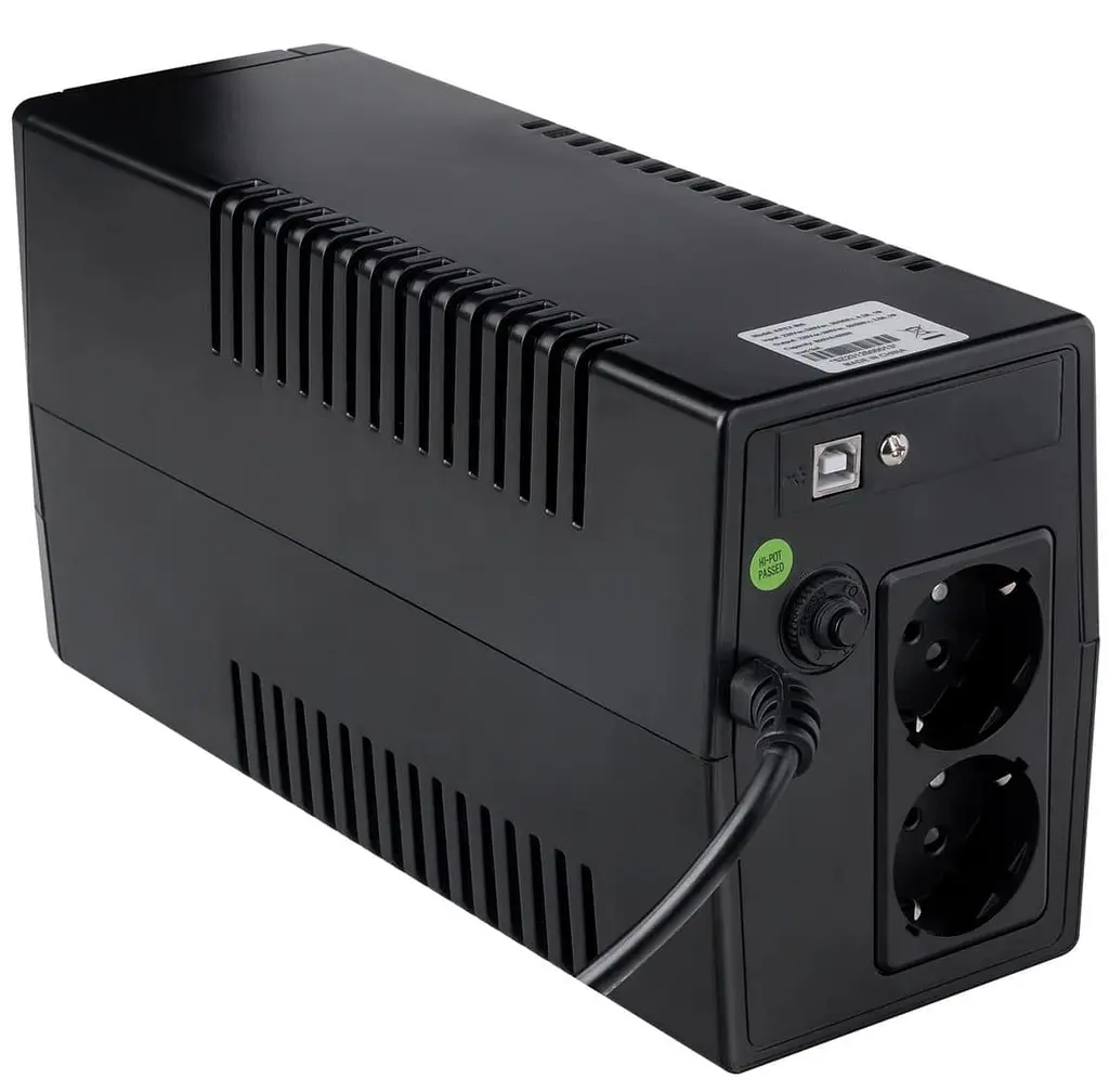 Джерело безперебійного живлення ProLogix 800 ВА / 480 Вт / 9 А*ч (PLPU800VA2LED) - фото 2