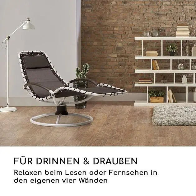 Садовий шезлонг лежак-гойдалка Blumfeldt The Chiller (10032242) - фото 5