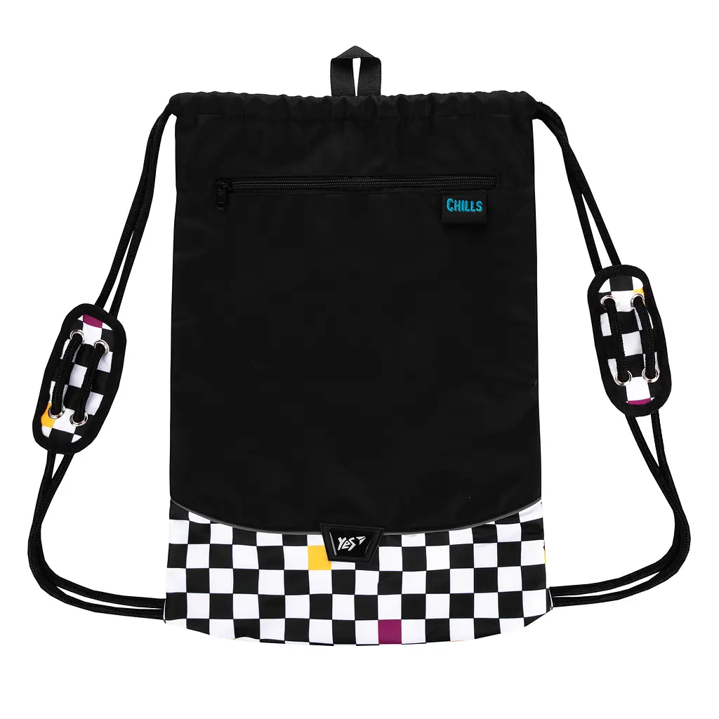 Сумка для взуття YES SB-20 Just Fun 50х34 см Чорно-білий (550054)