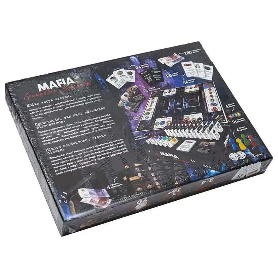 Гра настільна Danko Toys MAFIA Gangster Business Premium (SR-113-N-1438) - фото 3