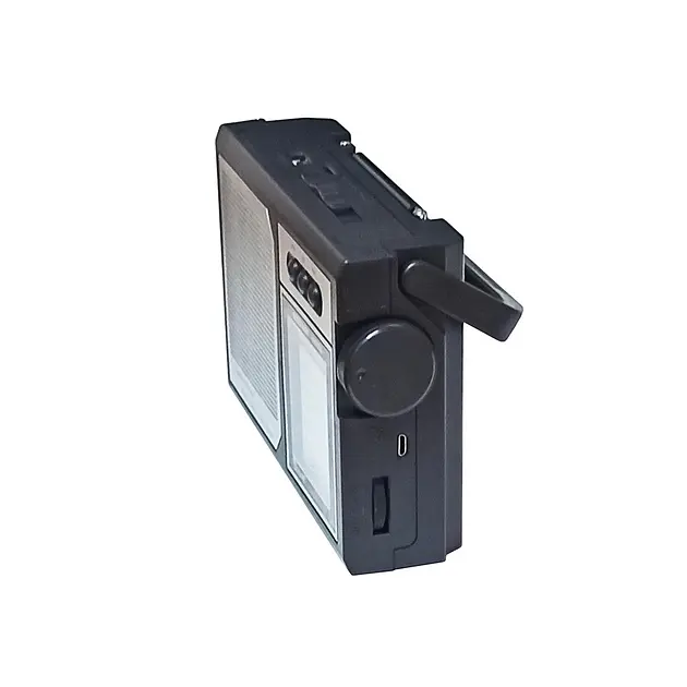 Радиоприемник Golon RX-BT329S с солнечной черной панелью - фото 3