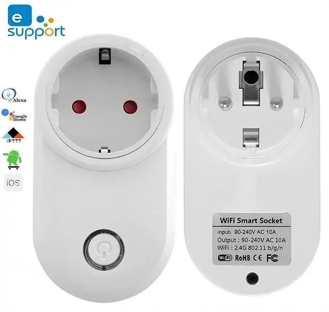 Розетка розумна Grand Wi-Fi 10A біла - фото 4