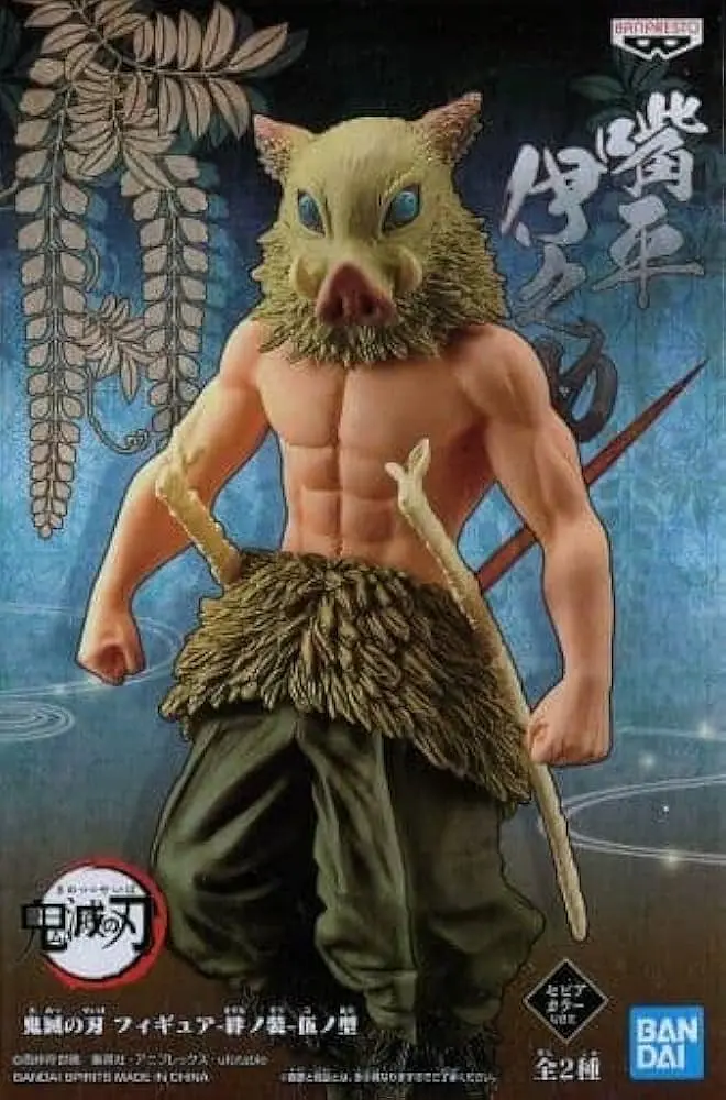 Фигурка Bandai Иноске Хашибира Hashibira Inosuke Клинок рассекающий демонов Demon Slayer 16 см GND HI DS 16 - фото 4