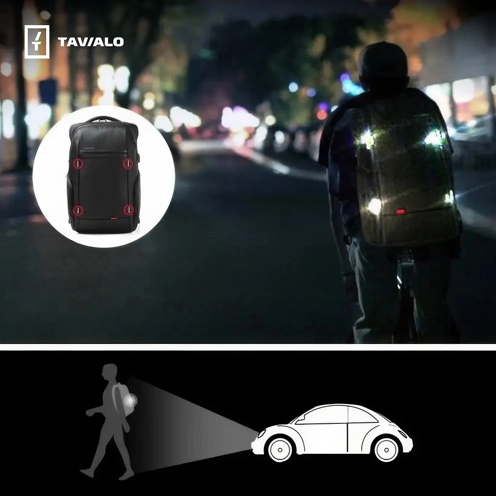 Рюкзак Tavialo Smart TB20-1 черный (TB20-124BL) - фото 13
