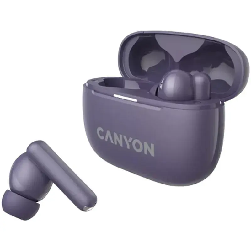Навушники Canyon TWS-10 OnGo ANC ENC Purple (CNS-TWS10PL) - фото 5