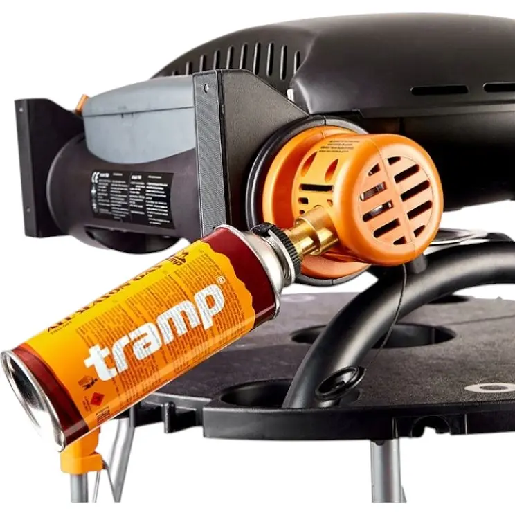 Портативный газовый гриль O-Grill 500 переносной, черный + шланг в подарок! - фото 9