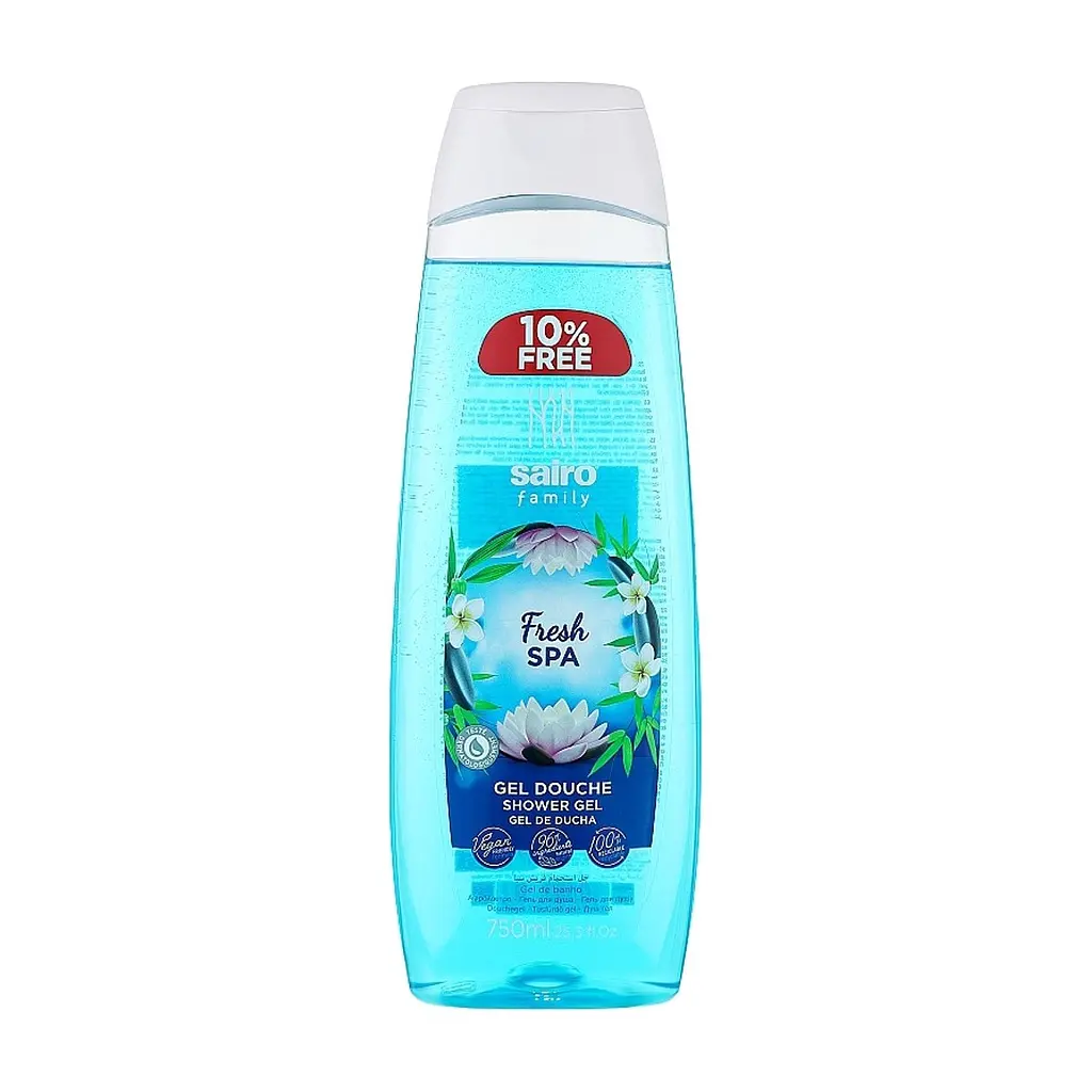 Гель для душу Sairo Fresh Spa 750 мл (8414227087423)