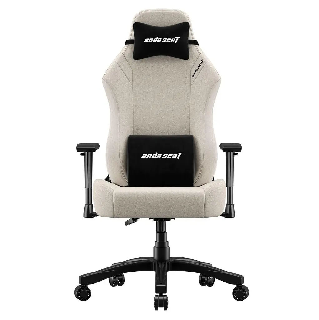 Ігрове крісло Anda Seat Luna Size L Ivory Fabric (AD18-44-I-F) - фото 2