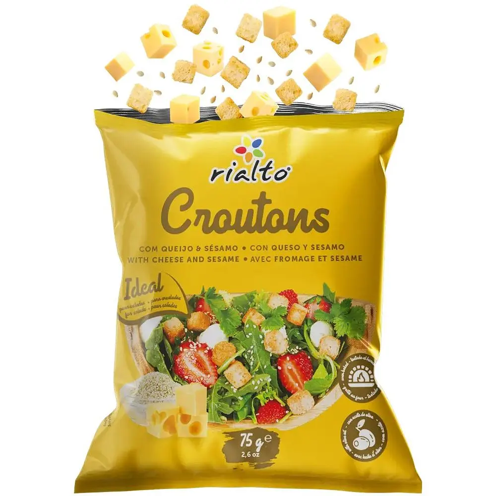Крутони Rialto з сиром та сезамом 75 г - фото 3