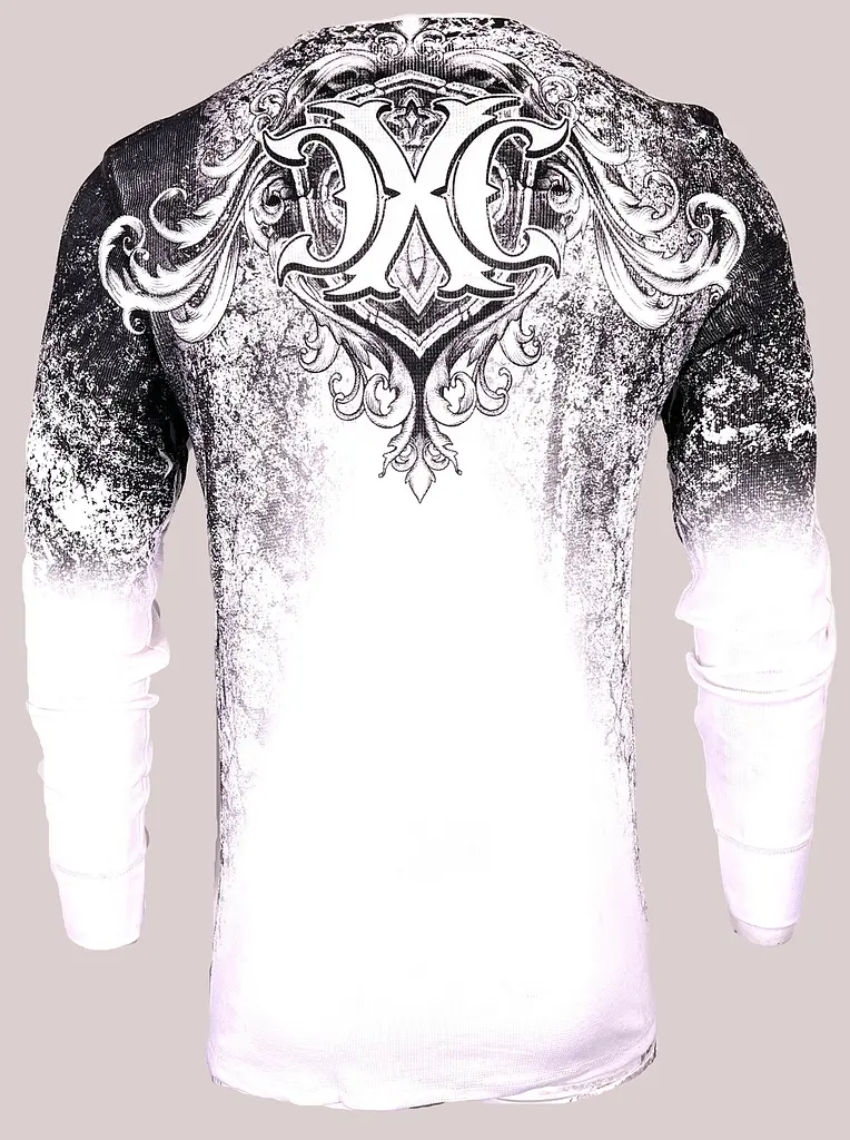 Футболка з довгим рукавом Xtreme Couture by Affliction Men's Thermal Shirt Legendary 3XL - фото 3