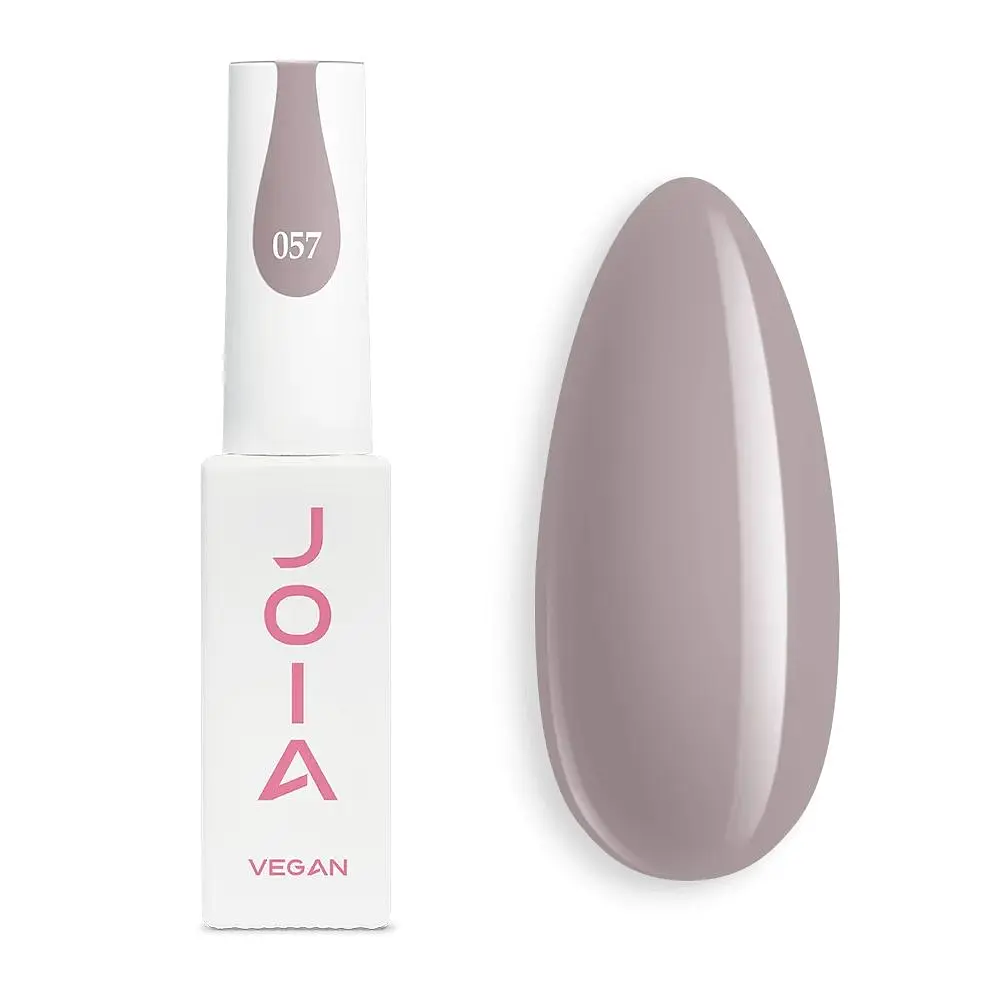 Гель-лак для нігтів сірий 057 емаль JOIA vegan 6 мл