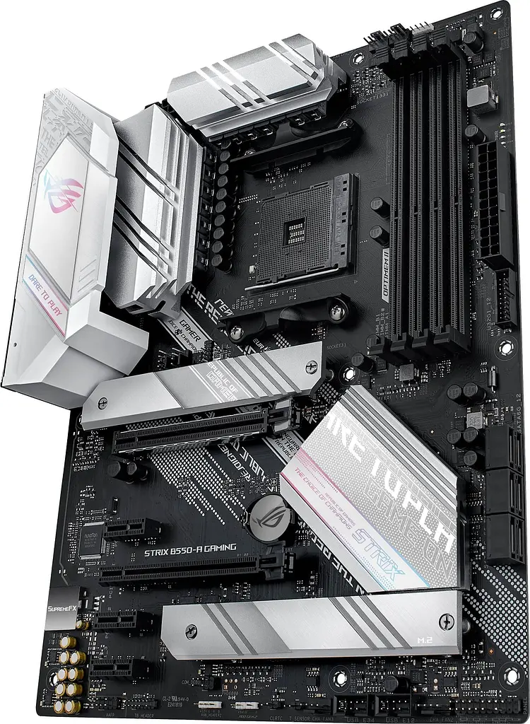 Материнская плата ROG STRIX B550-A GAMING sAM4 B550 4xDDR4 M.2 HDMI DP ATX Asus teh0019012 - фото 8