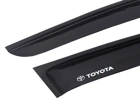 Дефлектори вікон для Toyota Avensis II 2003-2009 Седан Скотч 3M Voron Glass - фото 2