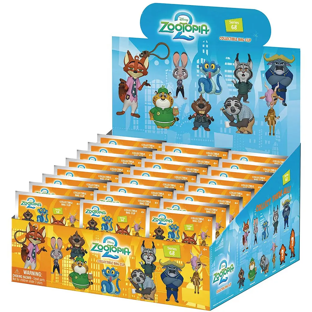 Игровая фигурка на клипсе Monogram Зверополис 2 S68 в ассортименте (84065) - фото 3