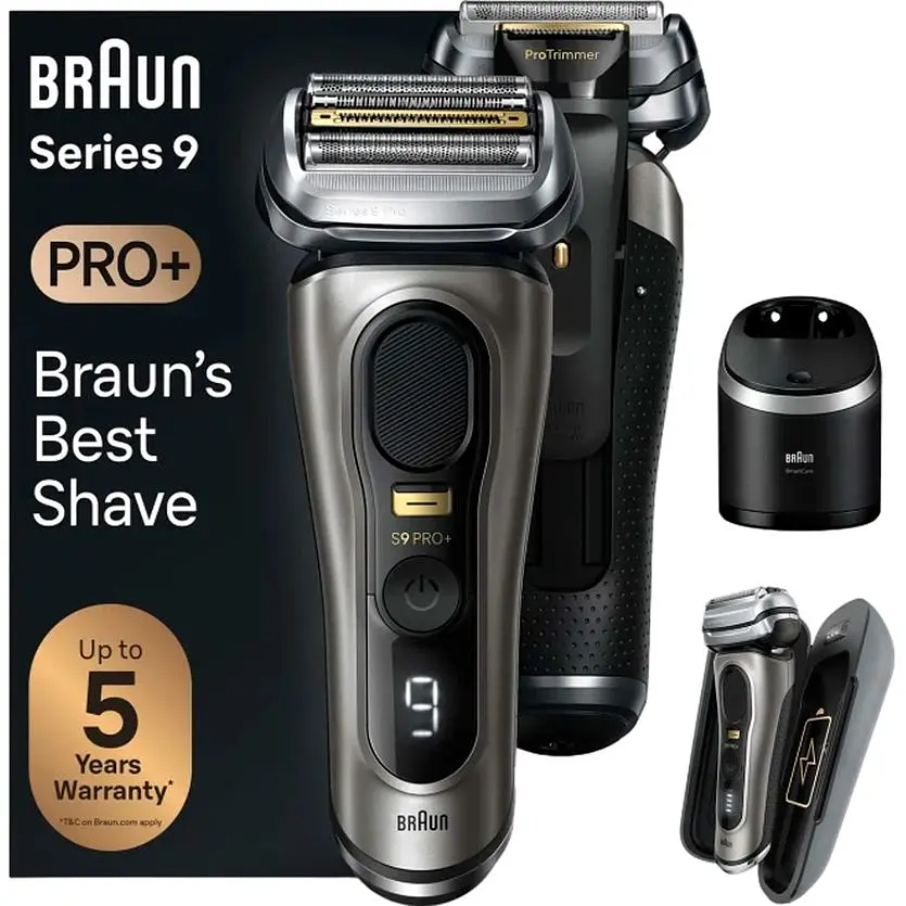 Электробритва Braun Series 9 Pro+ 9575cc черно-серая [104811] - фото 6
