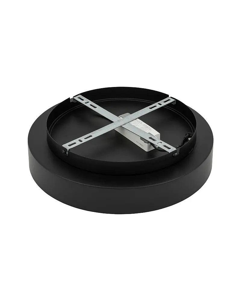 Світильник стельовий Nowodvorski 11210 Nikki Round LED 1x32W 4000K 2700Lm IP20 чорний - фото 4