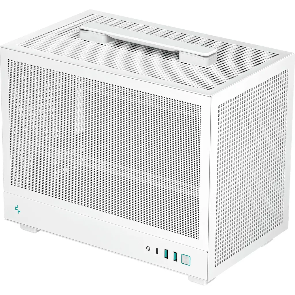 Корпус Deepcool CH160 Mesh White (R-CH160-WHNMI0-G-1) [146740] - фото 2