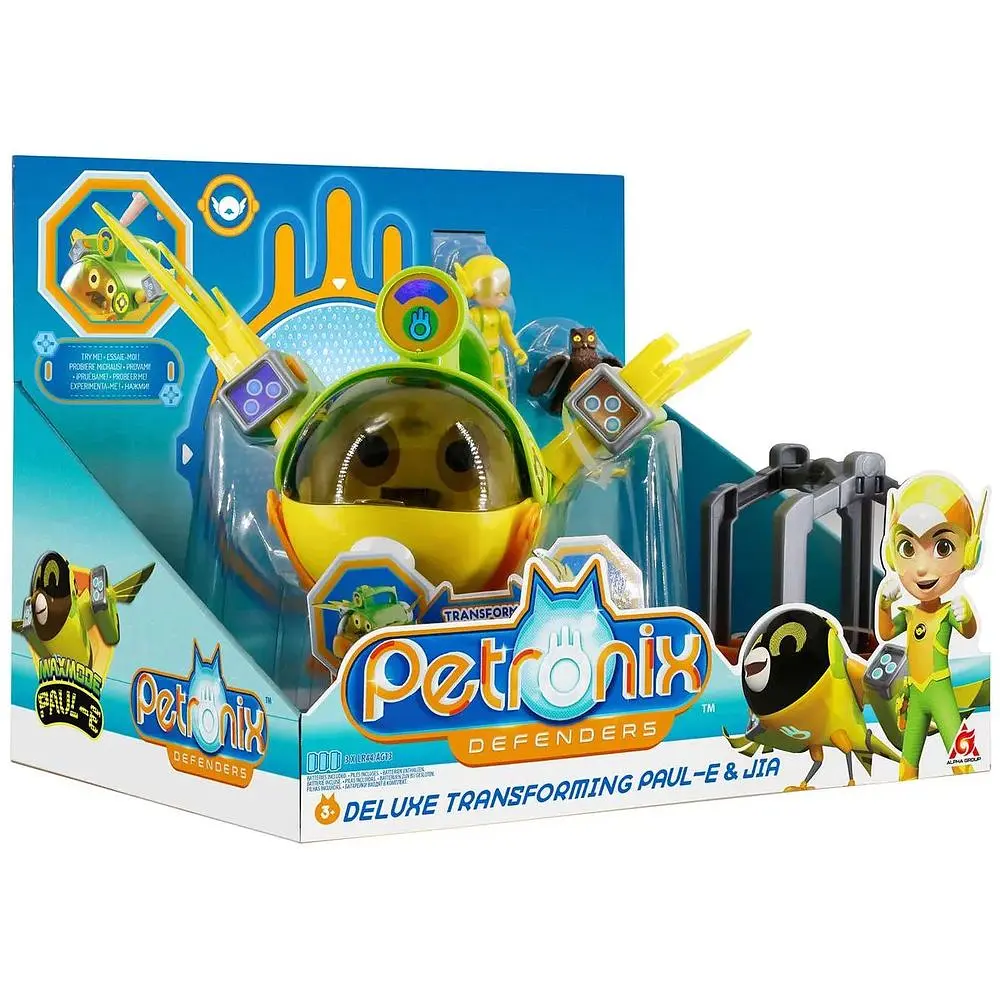 Ігровий набір Petronix Defenders Мега-трансформер Поллі та фігурка Джії (123195) - фото 11
