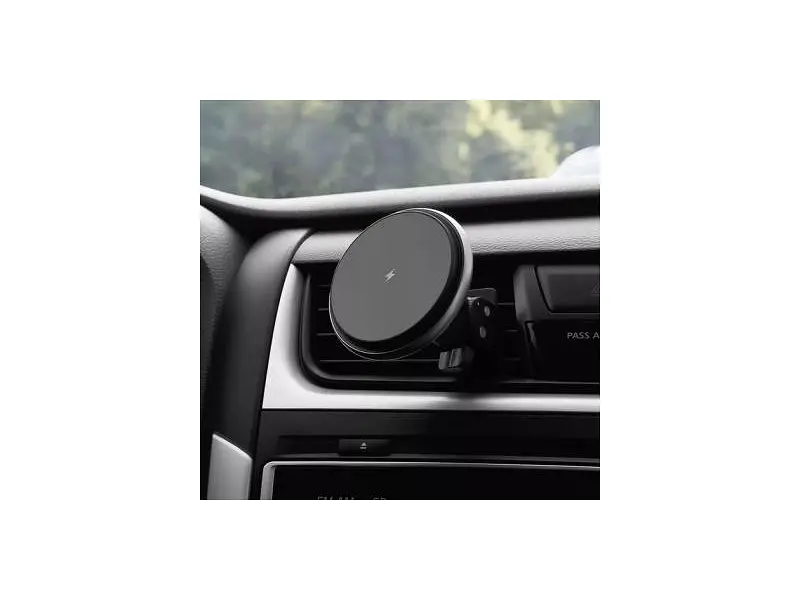 Автомобільний тримач для смартфона Proove Magic Circle 15W Silver (WHMP15020006) - фото 2