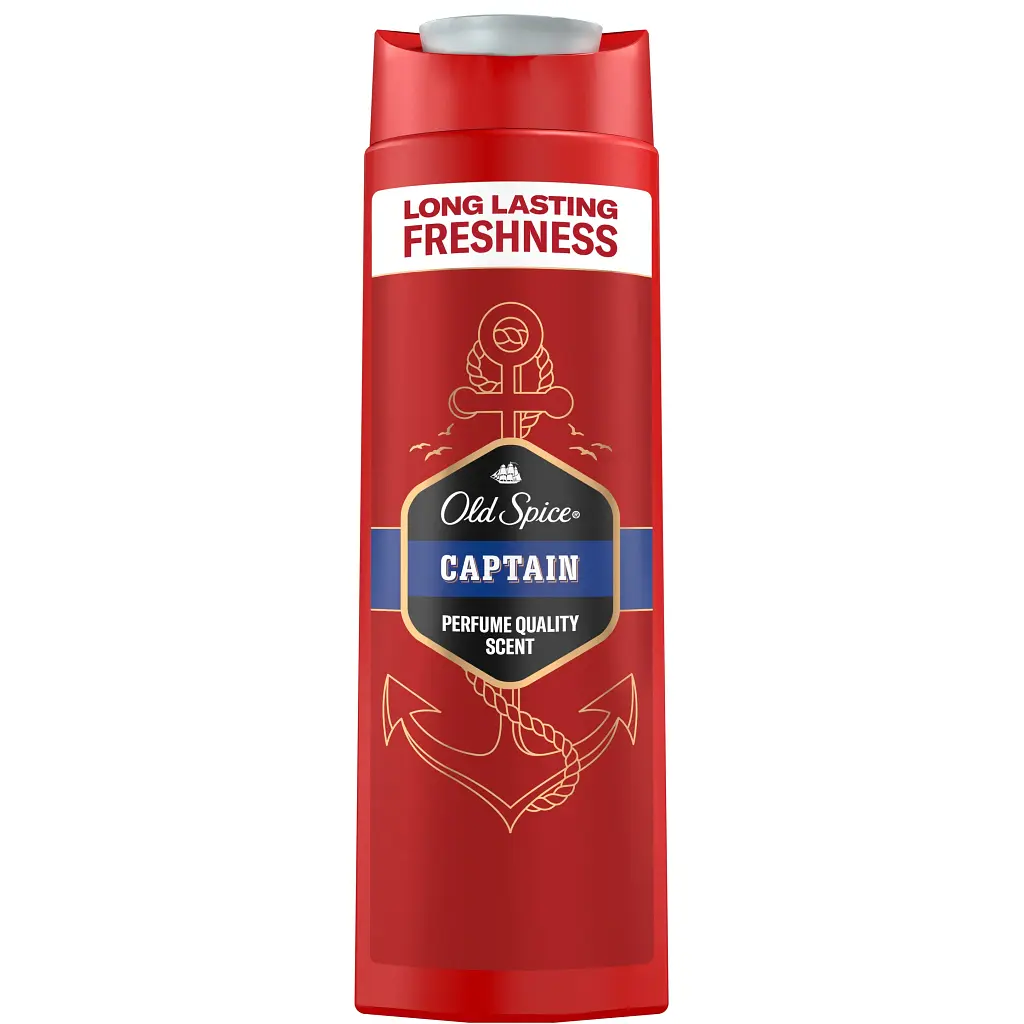 Гель для душу Old Spice 2-в-1 Captain 400 мл (8001090965615)