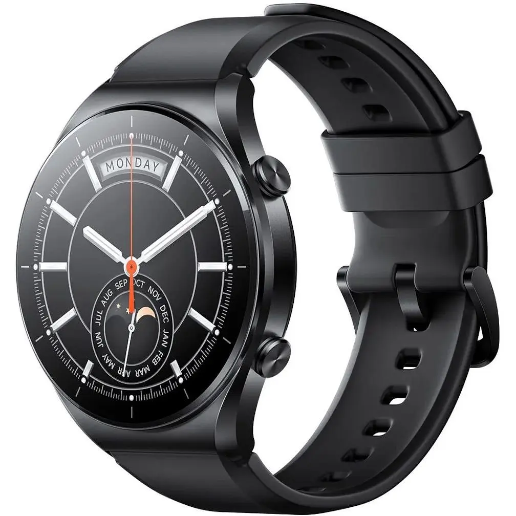 Смарт-годинник Xiaomi Watch S1 BHR5559GL Black - фото 2