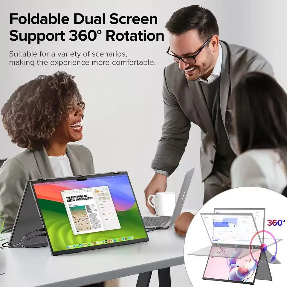 Портативний монітор UPERFECT Delta Plus 18.5" Touch [137073] - фото 5