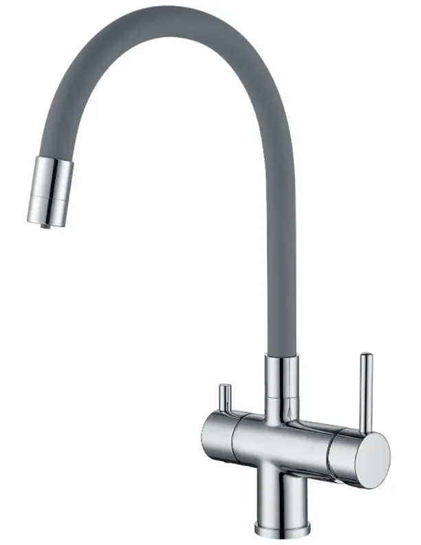 Змішувач для кухні KOER KB-72002-01 із підключенням до фільтру KR3383 - фото 2