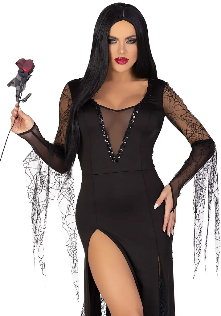 Костюм Мортиши Аддамс Leg Avenue Sexy Spooky Morticia, L