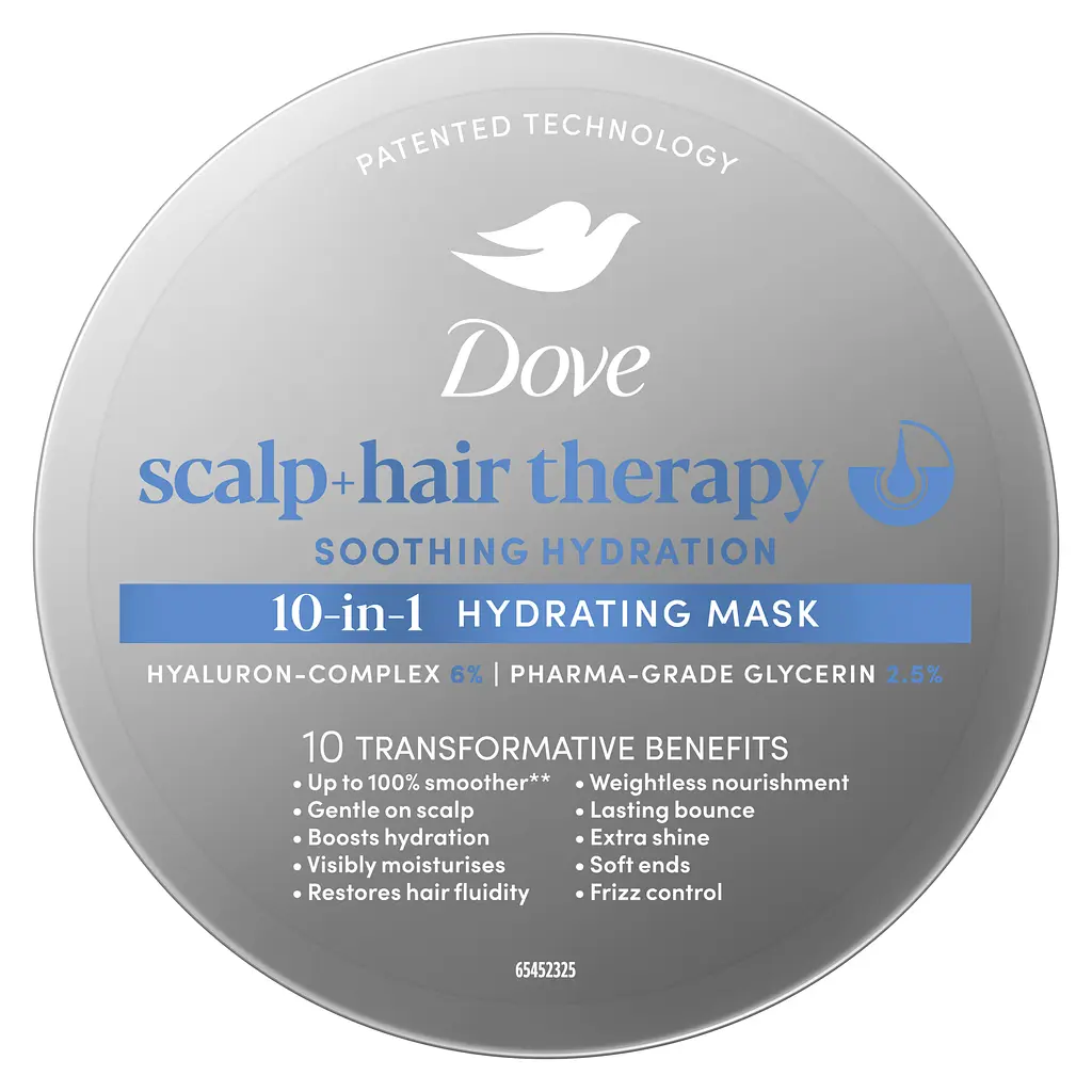 Маска для волосся Dove Scalp + Hair Therapy Заспокоєння та зволоження 270 мл - фото 3