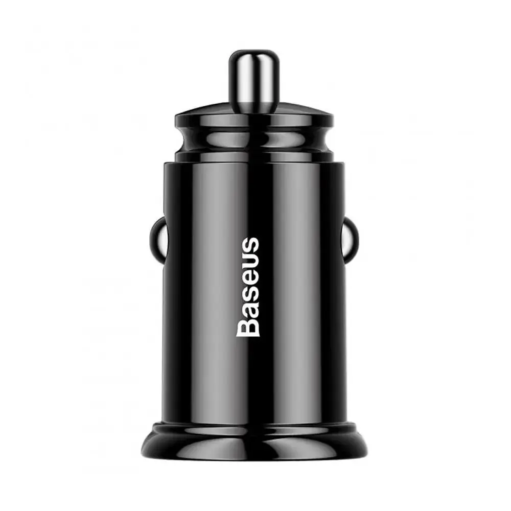 Автозарядний пристрій Baseus Circular Plastic 2 порти USB-A + USB-C 30 W CCYS-D01 - фото 4