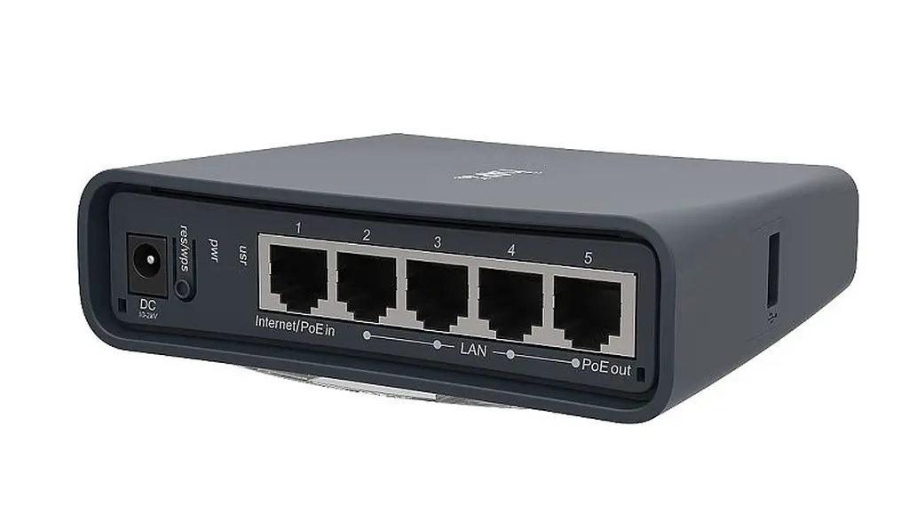 Маршрутизатор Mikrotik RB952UI-5AC2ND-TC, hAP ac lite tower, PoE, 2.4GHz b/g/n, 5GHz a/n/ac - фото 5