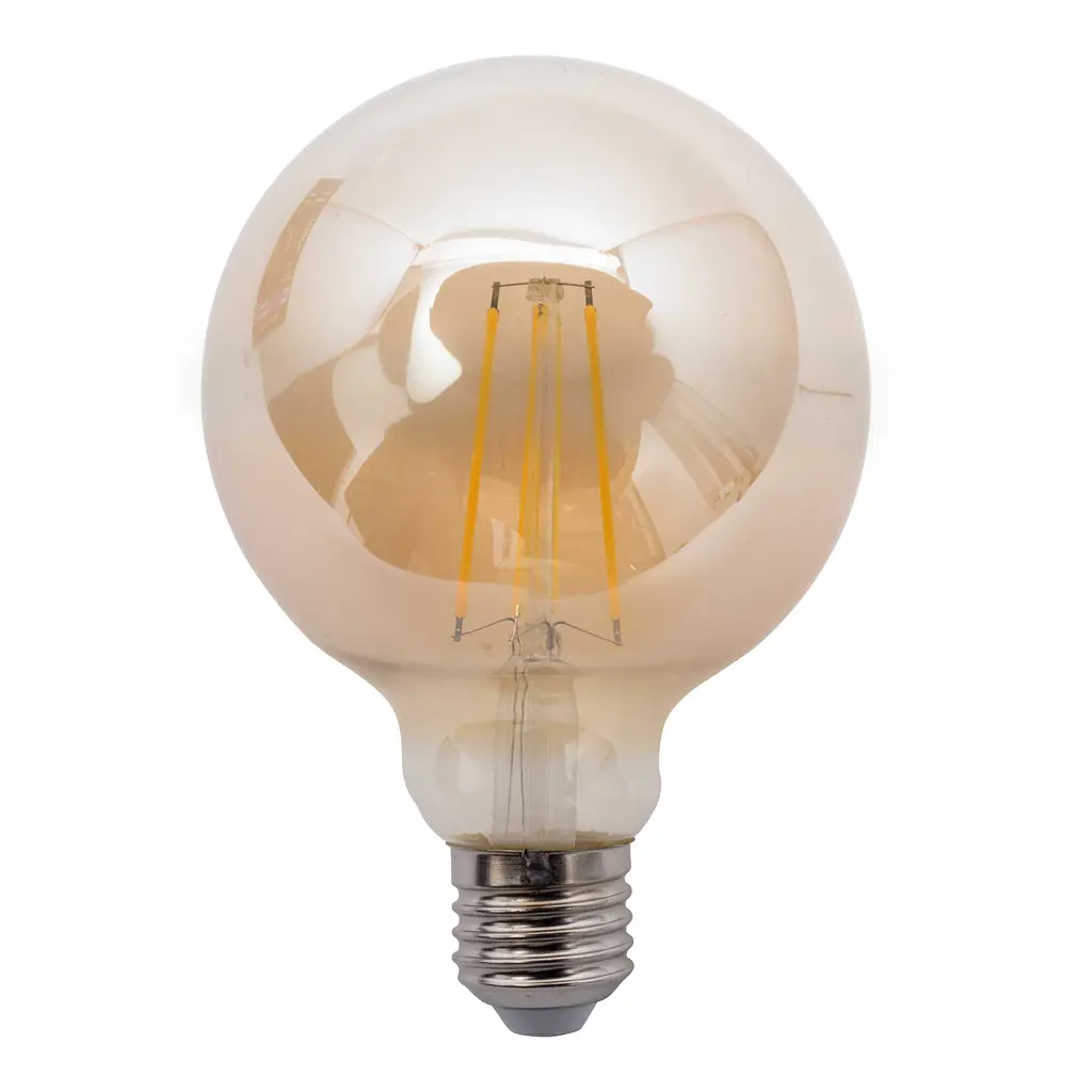 Лампочка LED SIRIUSSTAR filament gold 5800 12W (G95-4200K-E27) - фото 3