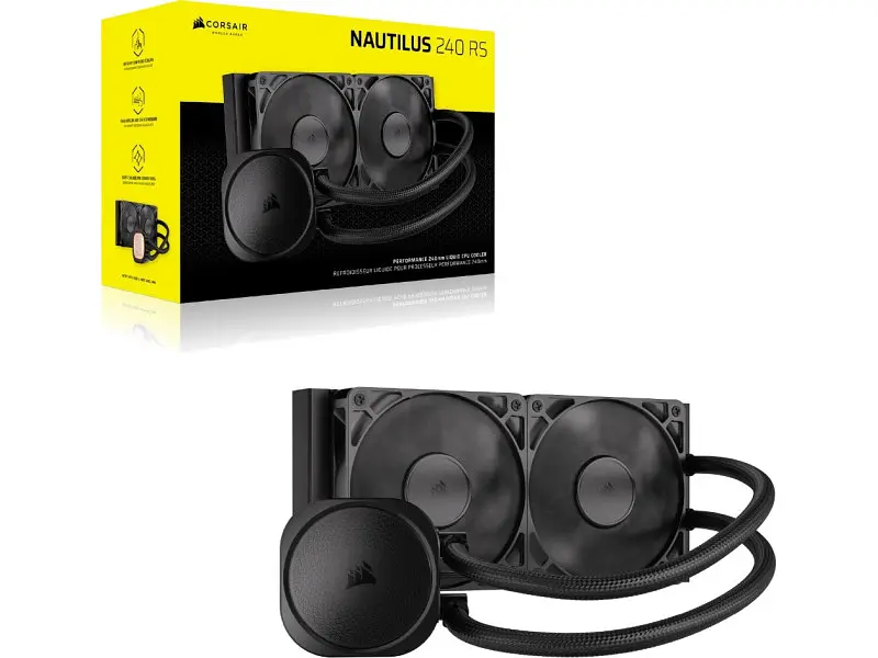 Водяне охолодження Corsair Nautilus 240 RS Black (CW-9060088-WW) - фото 7