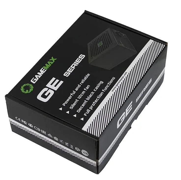 Блок живлення GameMax GE-450 450W (GE-450) Black - фото 4