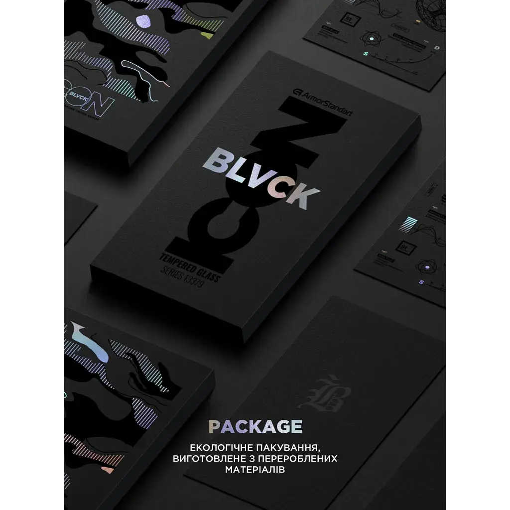 Скло захисне Armorstandart Supreme Plus Black Icon Apple iPhone 18 Pro (ARM91941) - фото 12