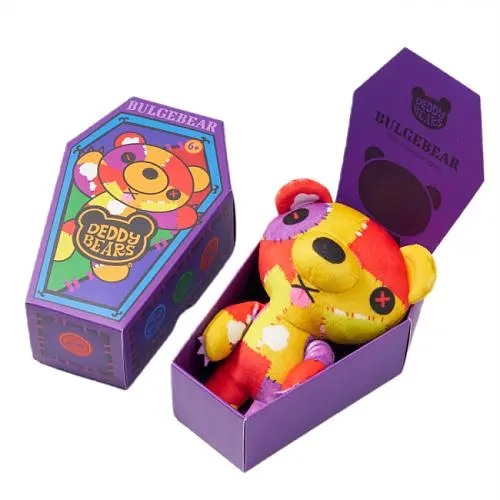 Плюшева колекційна іграшка DEDDY BEARS SERIES 3 (фіолетовий) - фото 3