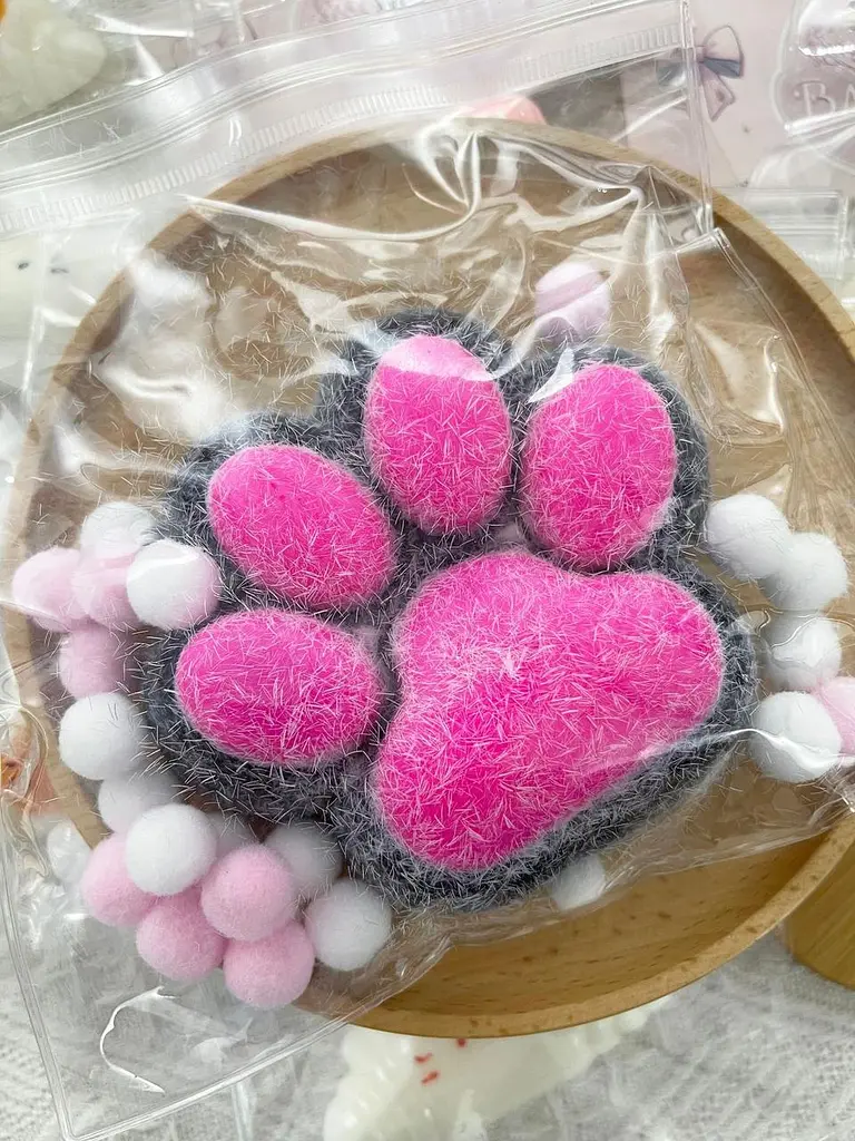 Іграшка Сквіш лапка антистрес, котяча лапка, Сквіш котик - фото 2